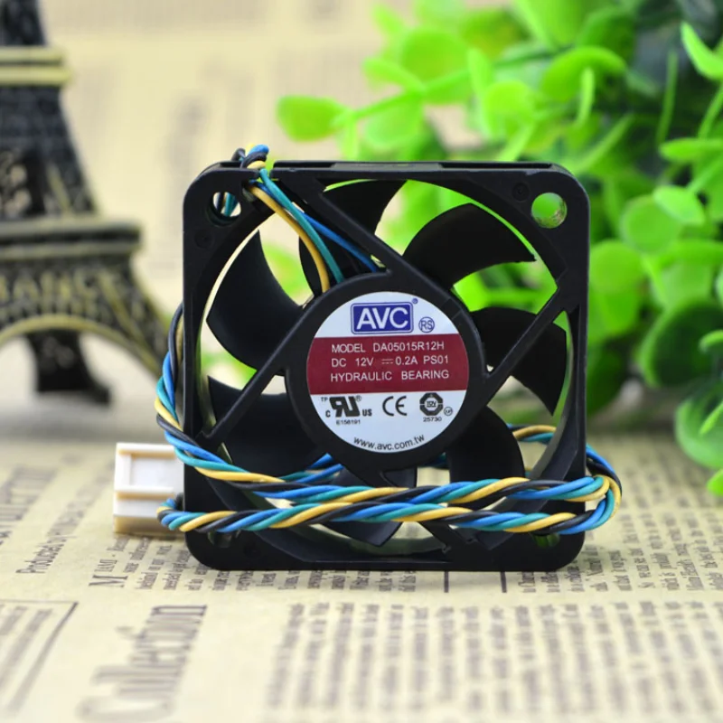 New CPU cooling fan Radiator AVC DA0515R12H 5015 12V 0.2A 5CM large air volume 4-wire/PWM temperature control fan Cooler Fan
New CPU cooling fan Radiator AVC DA0515R12H 5015 12V 0.2A 5CM large air volume 4-wire/PWM temperature control fan Cooler Fan