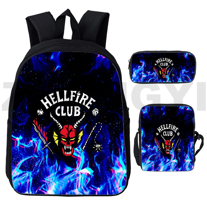 3D Anime Stranger Things Season 4 Backpack Hellfire Club Cartoon Elementary Schoolbags 3 Pcs/Set Teens Laptop Work Canvas Bag
3D Anime Stranger Things Season 4 Backpack Hellfire Club Cartoon Elementary Schoolbags 3 Pcs/Set Teens Laptop Work Canvas Bag
