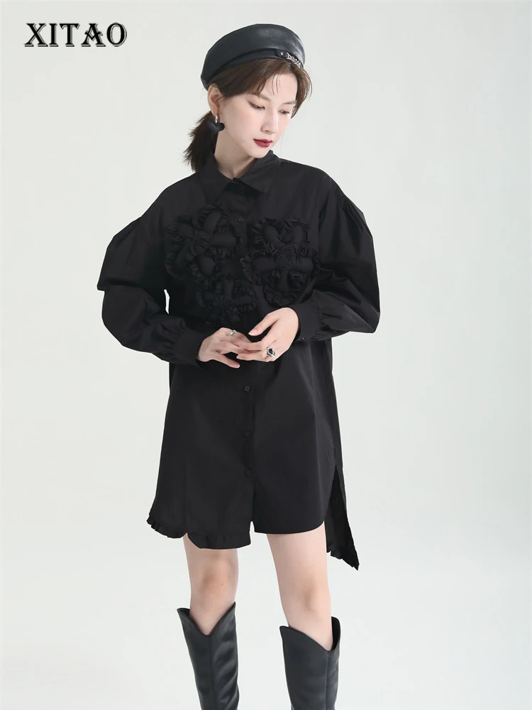XITAO Solid Color Patchwork Single Breasted Asymmetrical Dress 2022 Spring New Casual Fashion Temperament All Match ZY6680
XITAO Solid Color Patchwork Single Breasted Asymmetrical Dress 2022 Spring New Casual Fashion Temperament All Match ZY6680
