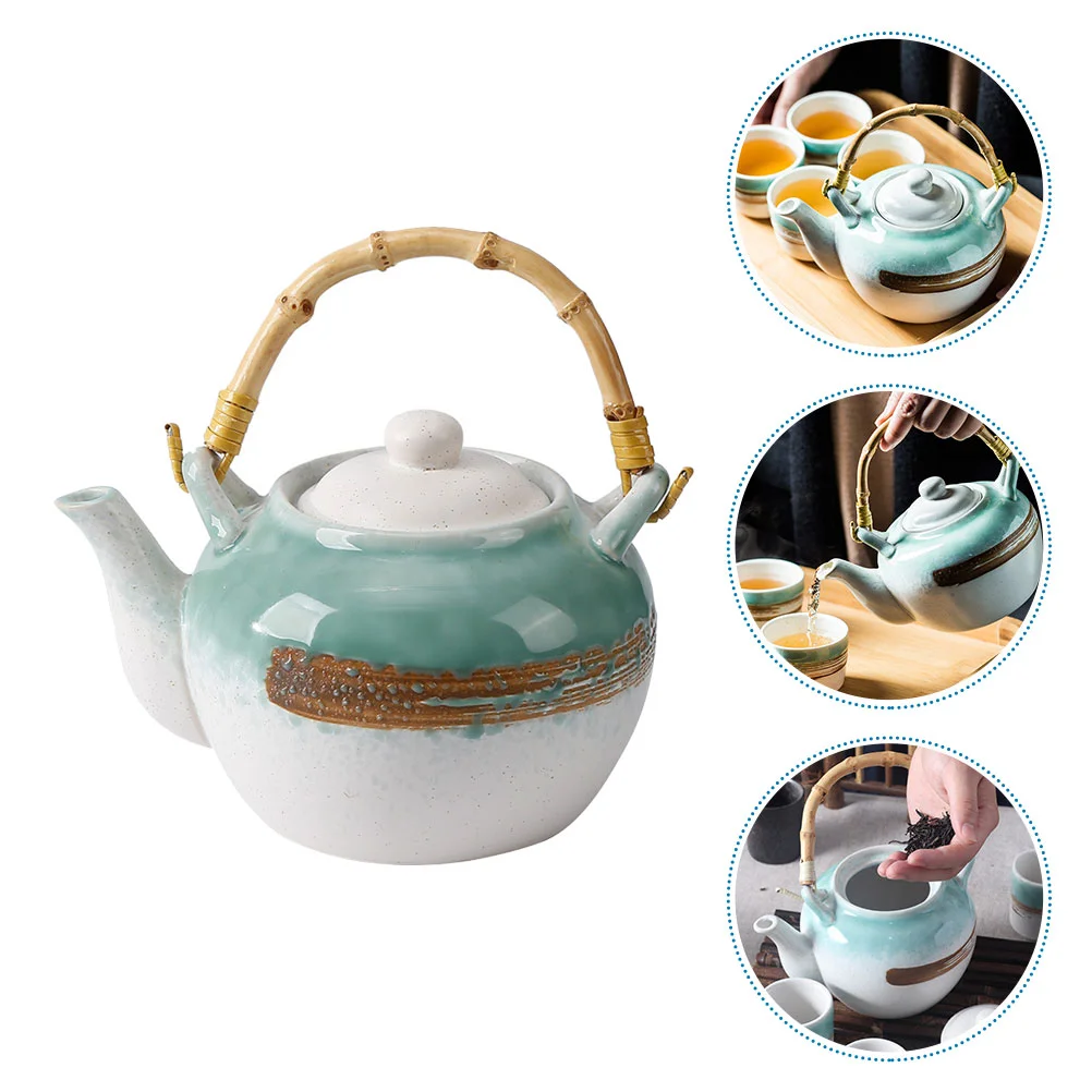 Tea Teapot Ceramic Kettle Potoffice Handle Japaneseparty Loose Making Pots Ink Green Elegant The Big Belly Porcelain Household
Tea Teapot Ceramic Kettle Potoffice Handle Japaneseparty Loose Making Pots Ink Green Elegant The Big Belly Porcelain Household