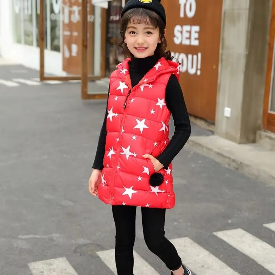 Зимняя пуховая куртка для девочек, теплый жилет, пальто, детская верхняя одежда, Подростковый детский комбинезон, верхняя одежда, верхняя од... 
Зимняя пуховая куртка для девочек, теплый жилет, пальто, детская верхняя одежда, Подростковый детский комбинезон, верхняя одежда, верхняя од...