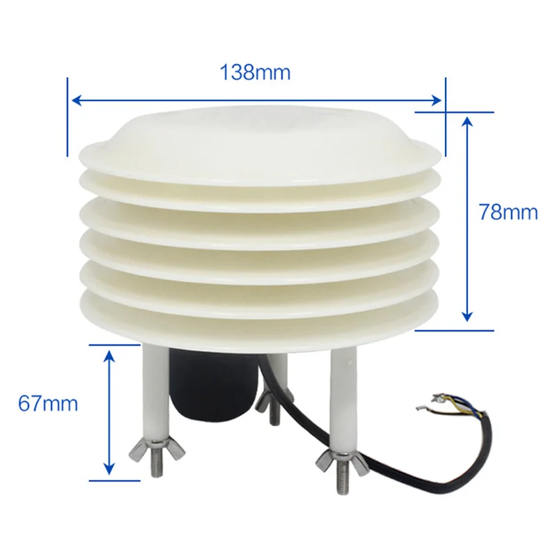 Multi factors RS485 4-20ma 0-5v 0-10v waterproof agriculture co2 temperature humidity illumination sensor
Multi factors RS485 4-20ma 0-5v 0-10v waterproof agriculture co2 temperature humidity illumination sensor