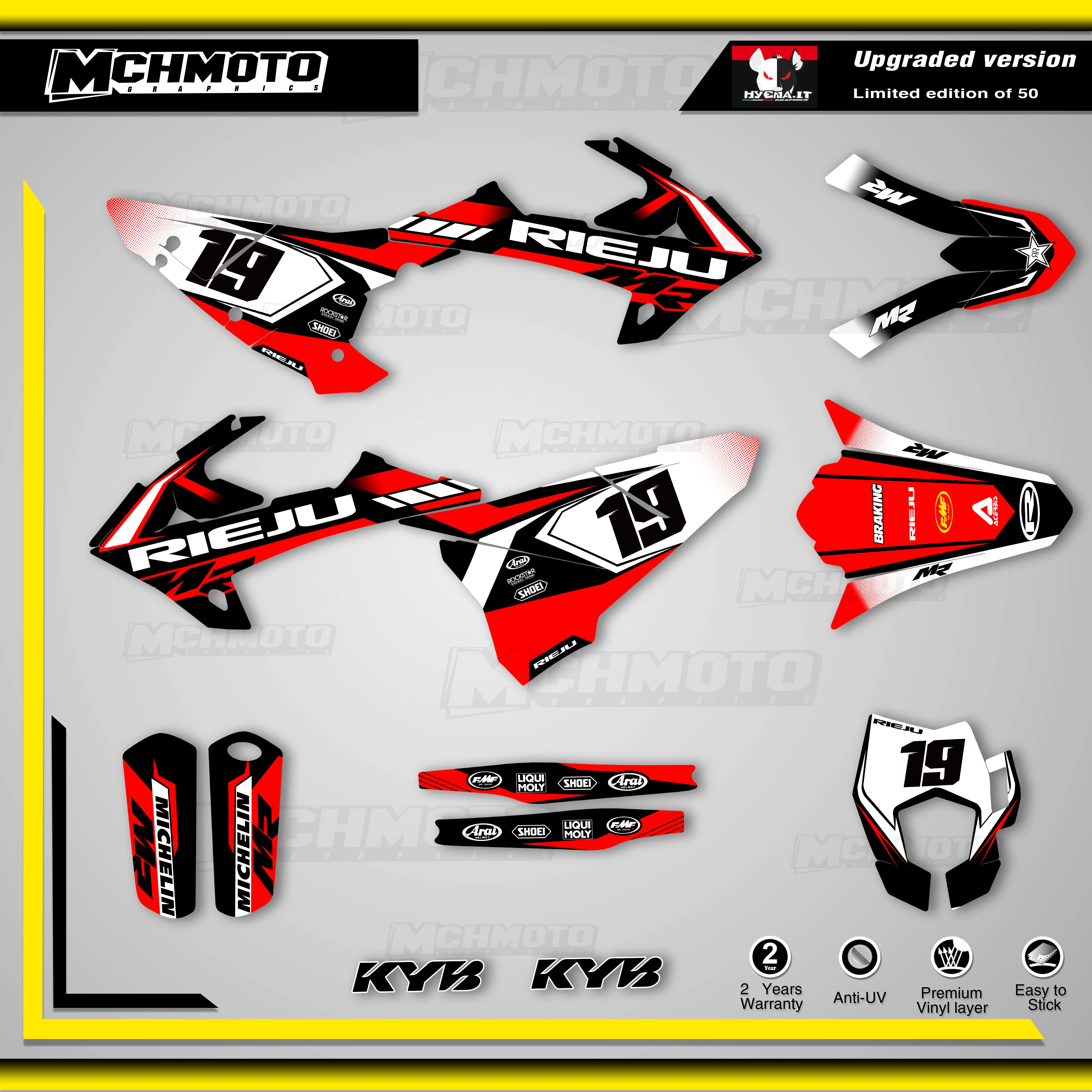 MCHMFG for Custom Team Graphics Backgrounds Decals Stickers Kit For Rieju MR MR Pro 300 2020 2021 Decals Stickers 001
MCHMFG for Custom Team Graphics Backgrounds Decals Stickers Kit For Rieju MR MR Pro 300 2020 2021 Decals Stickers 001