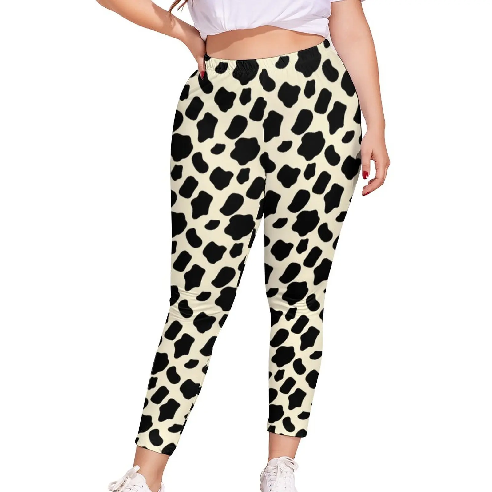 Cow Print Vintage Leggings Animal Spots Shaping Pattern Legging Novelty Gym Teen Pants
Cow Print Vintage Leggings Animal Spots Shaping Pattern Legging Novelty Gym Teen Pants
