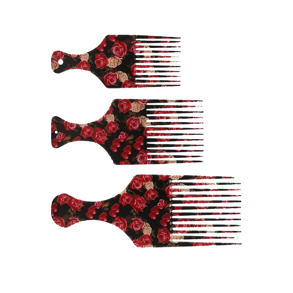 3pcs Hair Pick Combs with Wide Hairdressing Combs Styling Hair Brushes Detangle Hair Combs
3pcs Hair Pick Combs with Wide Hairdressing Combs Styling Hair Brushes Detangle Hair Combs