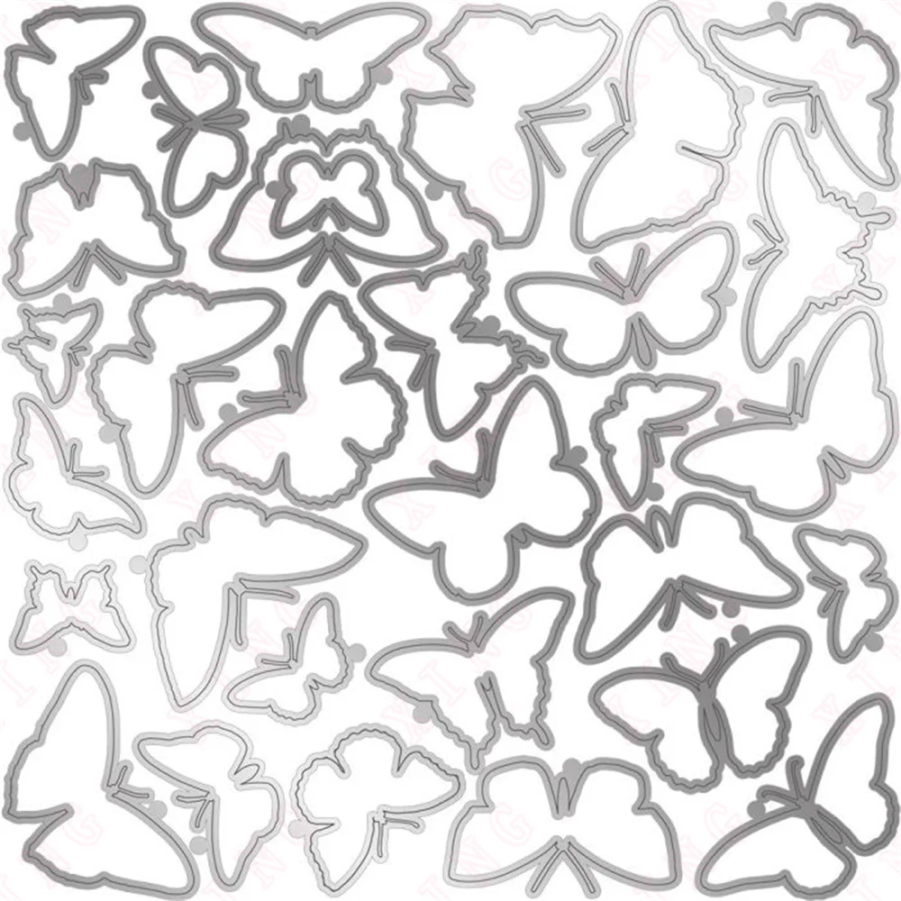 Christmas Arrival New Metal Cutting Dies Scrapbook Diary Decoration Embossing Mold Diy Handmade Craft Timeless Butterfly Die Set
Christmas Arrival New Metal Cutting Dies Scrapbook Diary Decoration Embossing Mold Diy Handmade Craft Timeless Butterfly Die Set