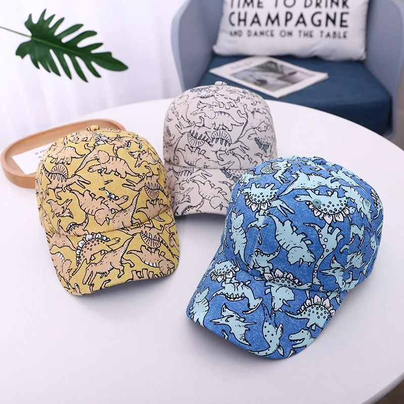 Cartoon Dinosaur Kids Toddler Baby Baseball Caps Print Children Cap Spring Autumn Sun Hats for Boys Girls Casual Unisex Bonnet
Cartoon Dinosaur Kids Toddler Baby Baseball Caps Print Children Cap Spring Autumn Sun Hats for Boys Girls Casual Unisex Bonnet