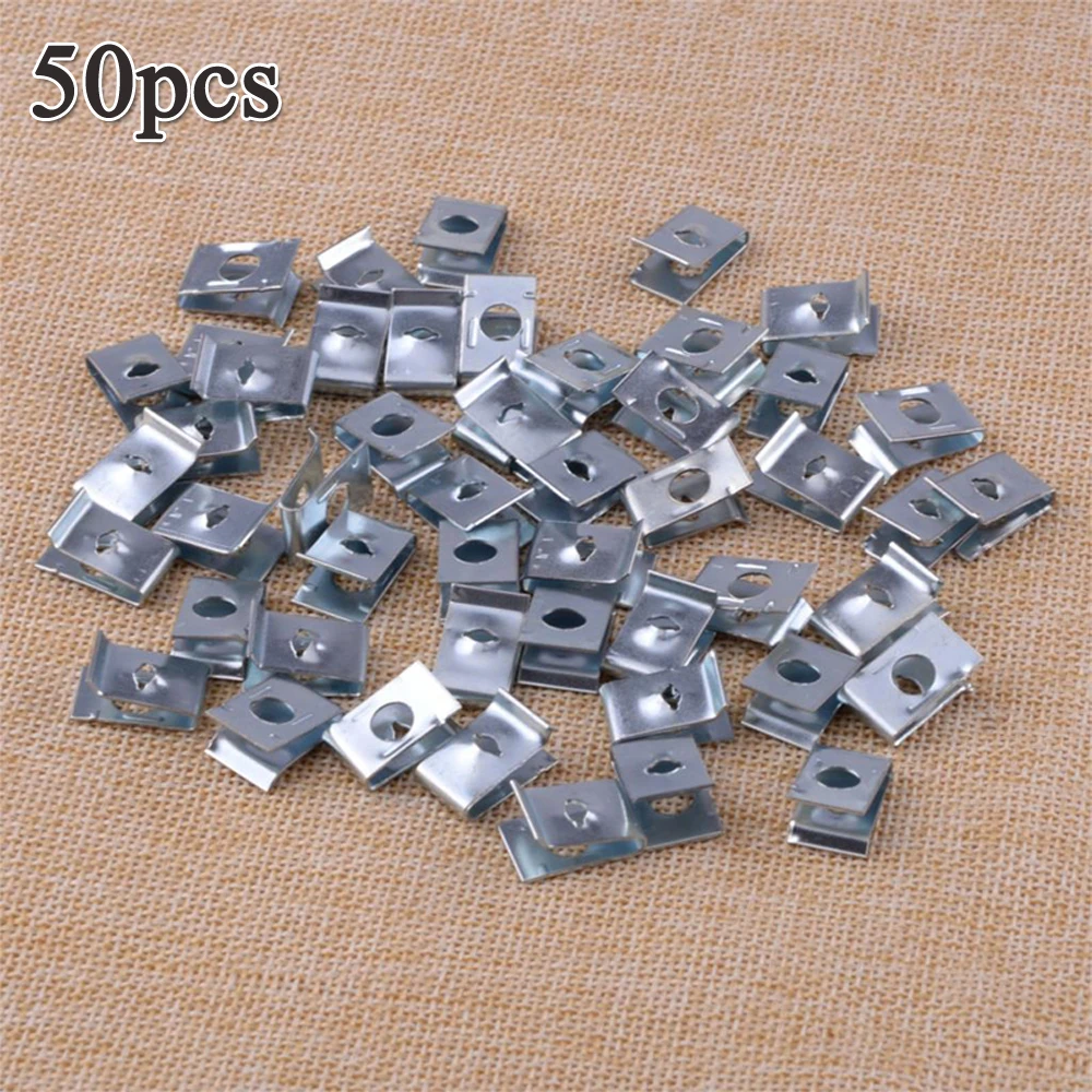 50Pcs Durable Car Clips U-nuts Metal Panel Universal 50Pcs Durable Car Clips U-Nuts Metal Panel Universal
50Pcs Durable Car Clips U-nuts Metal Panel Universal 50Pcs Durable Car Clips U-Nuts Metal Panel Universal