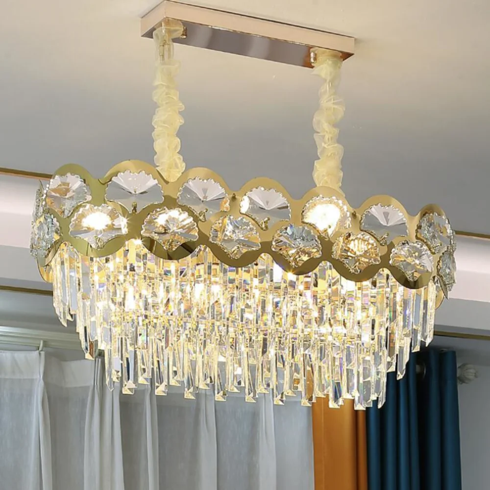 Golden Chandelier Nordic Simple restaurant Decorates Lamp stainless steel rectangular island chandeliers
Golden Chandelier Nordic Simple restaurant Decorates Lamp stainless steel rectangular island chandeliers