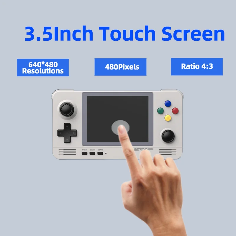 IGNB Retroid Pocket 2Plus 3.5Inch Fingers Touch Screen Android9.0 Video Game Console Micro HD Output,32G ROM,Portable Gaming
IGNB Retroid Pocket 2Plus 3.5Inch Fingers Touch Screen Android9.0 Video Game Console Micro HD Output,32G ROM,Portable Gaming