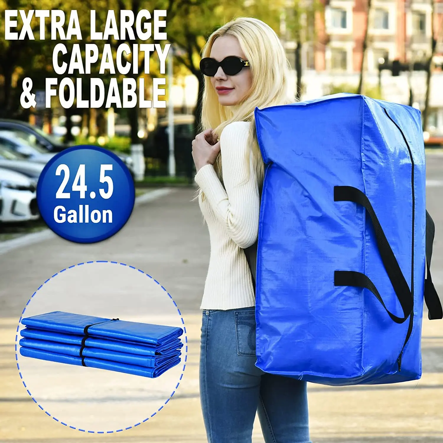 Moving Bag Waterproof Luggage Moving Dustproof Storage Woven Packing Travel Bag
Moving Bag Waterproof Luggage Moving Dustproof Storage Woven Packing Travel Bag