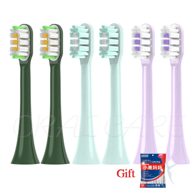 For SOOCAS Electric tooTthbrush C1/X1/X5/X1/V1/V2 Replacement Toothbrush Heads Vacuum DuPont Bristles X3U/X3Pro Brush Heads
For SOOCAS Electric tooTthbrush C1/X1/X5/X1/V1/V2 Replacement Toothbrush Heads Vacuum DuPont Bristles X3U/X3Pro Brush Heads