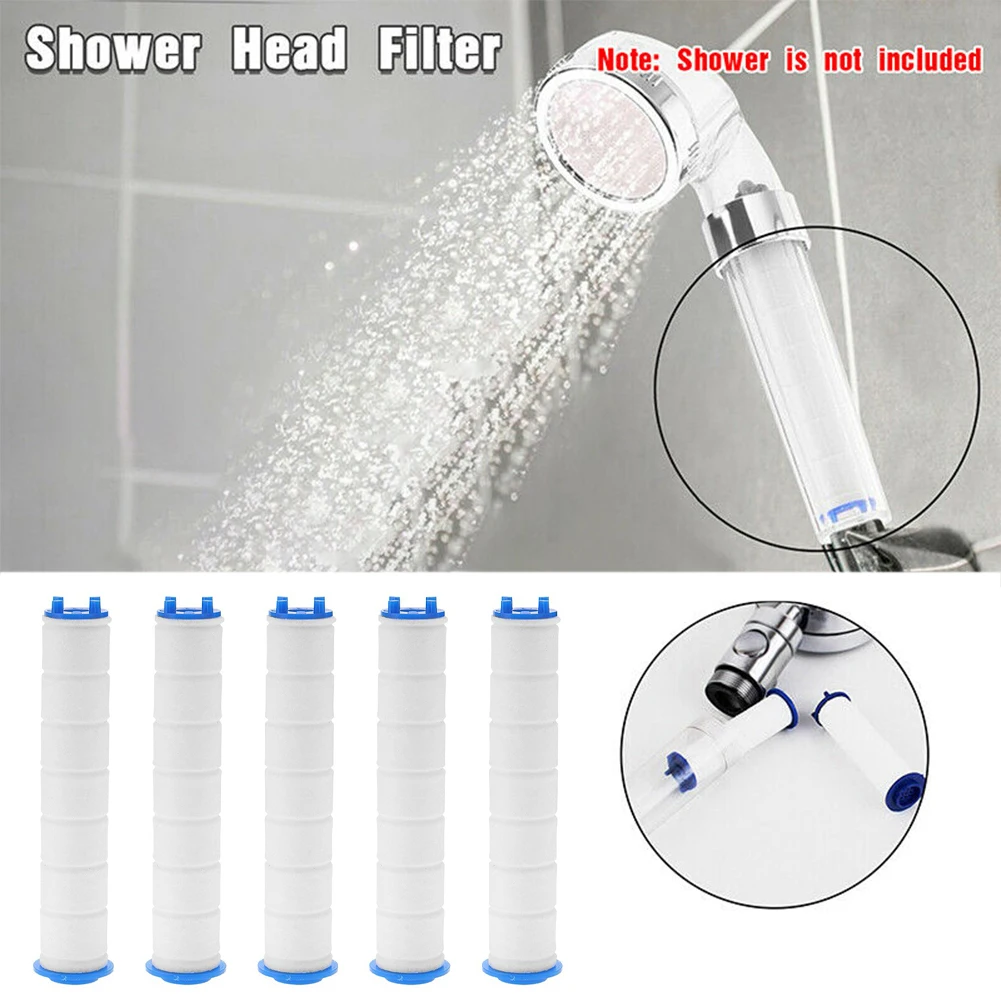 5PCS Shower Head Filters Replacement PP Cotton Filter Cartridge Water Purification Bathroom Accessory Hand Held Bath Sprayer
5PCS Shower Head Filters Replacement PP Cotton Filter Cartridge Water Purification Bathroom Accessory Hand Held Bath Sprayer