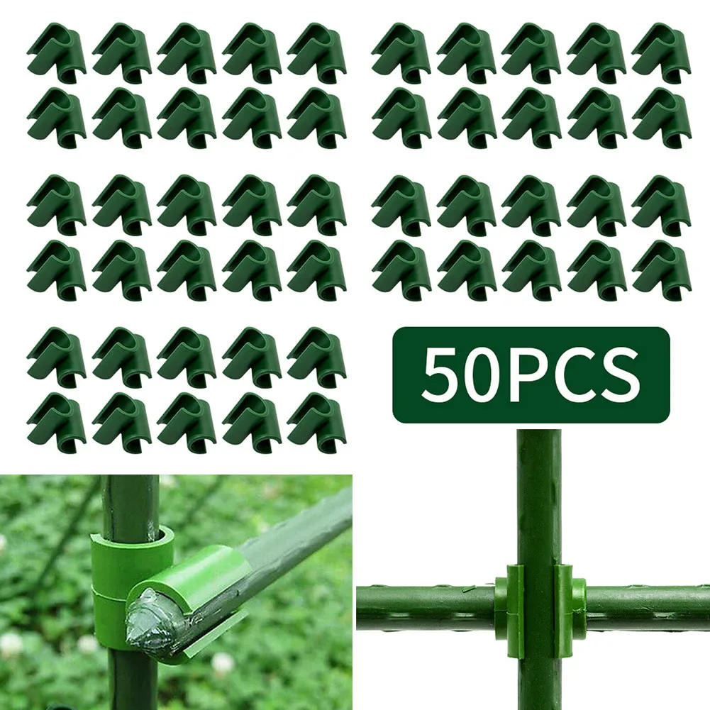 50pcs Plant Trellis Connector Clip Stake Clips Green Plastic Connector For Fixed Garden Frame Rod Bracket Pergola Plant Stands
50pcs Plant Trellis Connector Clip Stake Clips Green Plastic Connector For Fixed Garden Frame Rod Bracket Pergola Plant Stands