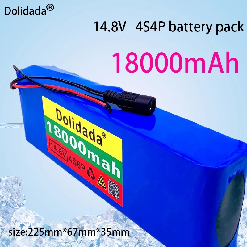 14.8V/16.8V 18Ah 4S4P UAV Rechargeable Li-ion Battery 18650GA Suitable for Drone Multi-rotor Quadcopter Airplane Boat Car
14.8V/16.8V 18Ah 4S4P UAV Rechargeable Li-ion Battery 18650GA Suitable for Drone Multi-rotor Quadcopter Airplane Boat Car