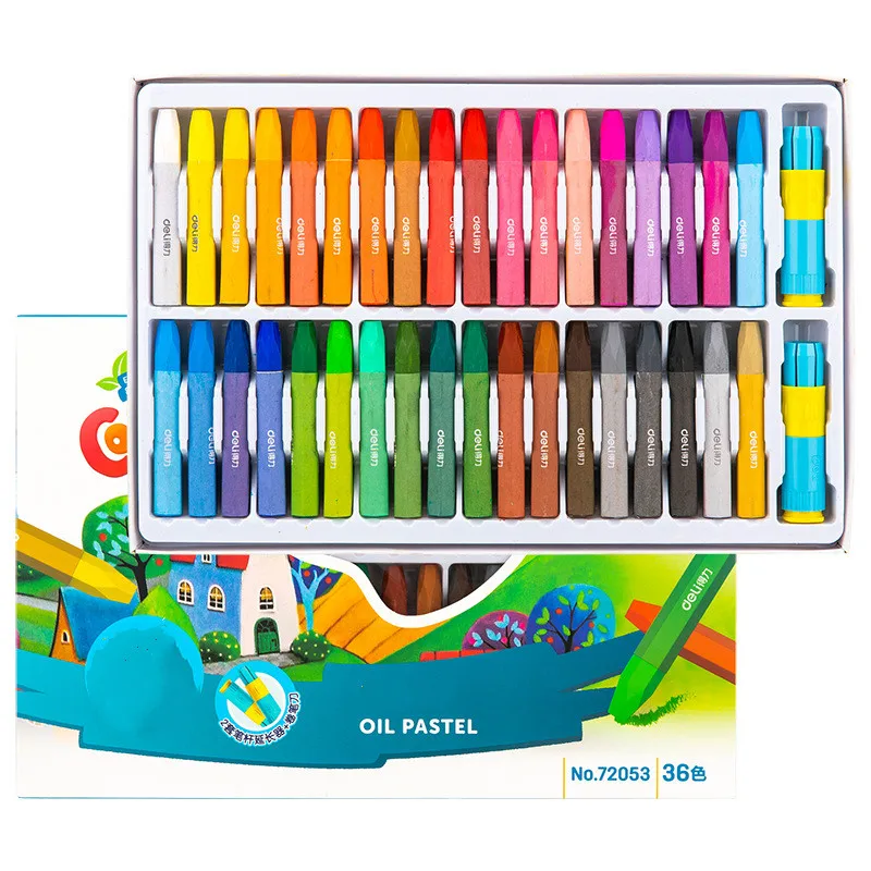 36 Colors Crayons Colored Oil Pastel Set Crayons Non-toxic Safe for Kids Children Drawing Painting School Painting Supplies
36 Colors Crayons Colored Oil Pastel Set Crayons Non-toxic Safe for Kids Children Drawing Painting School Painting Supplies