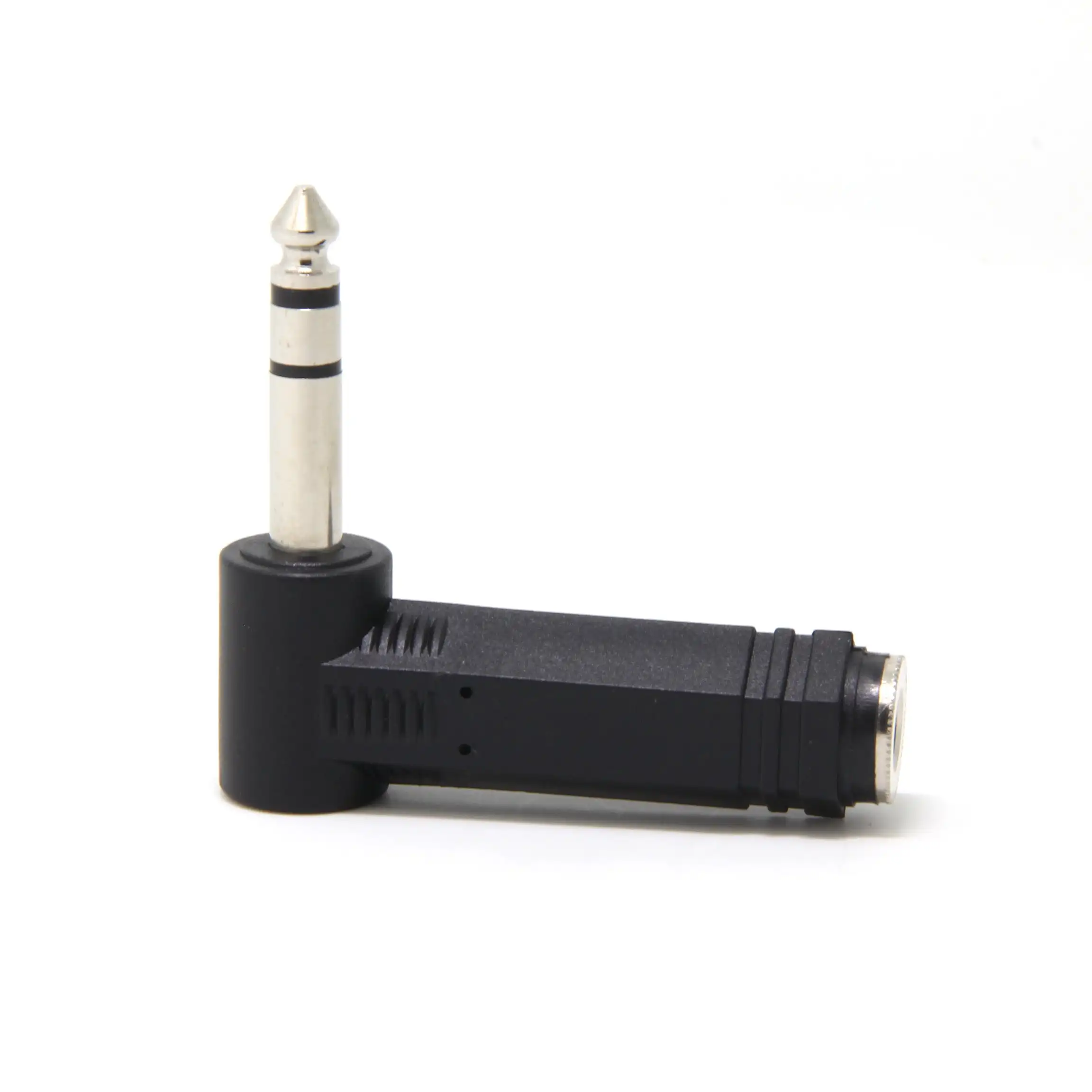 1/4 to 1/4 Adapter, 6.35mm Right Angle Stereo Male Plug to 6.35mm Stereo Female Jack Audio Adapter
1/4 to 1/4 Adapter, 6.35mm Right Angle Stereo Male Plug to 6.35mm Stereo Female Jack Audio Adapter