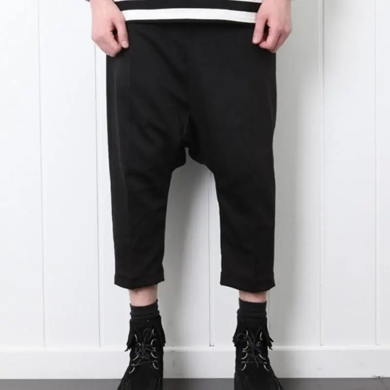 Spring Summer Men's New Personalized Custom Fashion Plus Size Simple Loose Eight Points Casual Pants
Spring Summer Men's New Personalized Custom Fashion Plus Size Simple Loose Eight Points Casual Pants