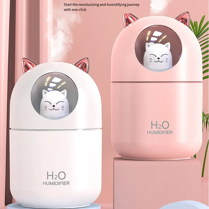Carrie Joe Cat Cool Mist Humidifier ,Mute Air Purifier 300ml ,For Home Bedroom ,Car ,Desk Office
Carrie Joe Cat Cool Mist Humidifier ,Mute Air Purifier 300ml ,For Home Bedroom ,Car ,Desk Office