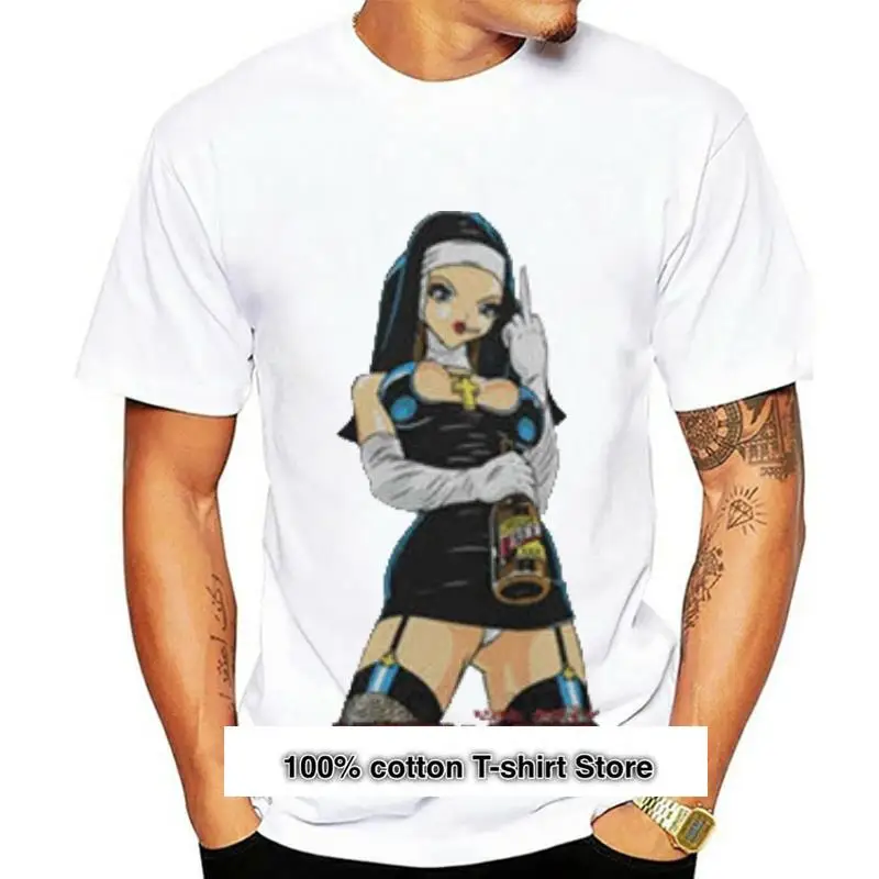 Camiseta con capucha de la monja malvada para hombre, ropa blanca con gancho, S-3XL de talla, clásica, a la moda
Camiseta con capucha de la monja malvada para hombre, ropa blanca con gancho, S-3XL de talla, clásica, a la moda