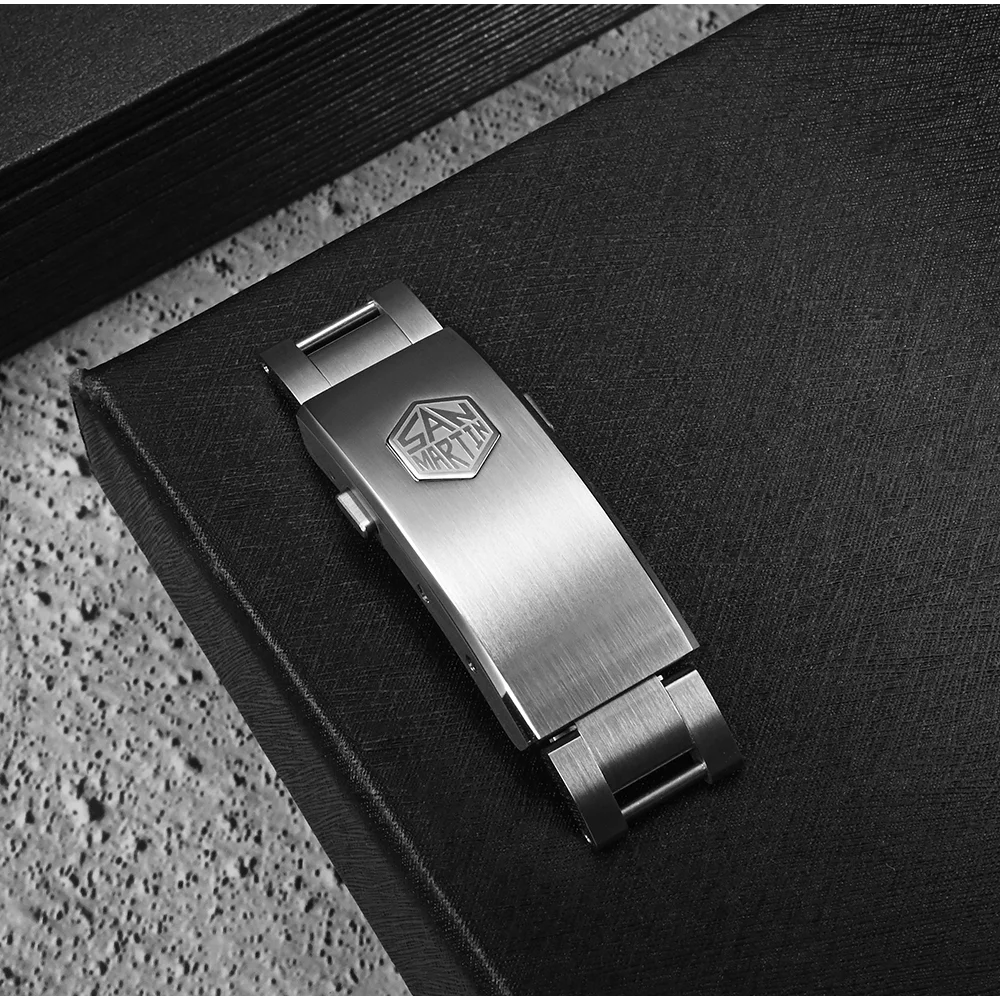 San Martin New Fly Adjustable Clasp Watch Parts Bracelet Clasp For 16mm Specified Model Buckle Folding Clasp Non-universal
San Martin New Fly Adjustable Clasp Watch Parts Bracelet Clasp For 16mm Specified Model Buckle Folding Clasp Non-universal