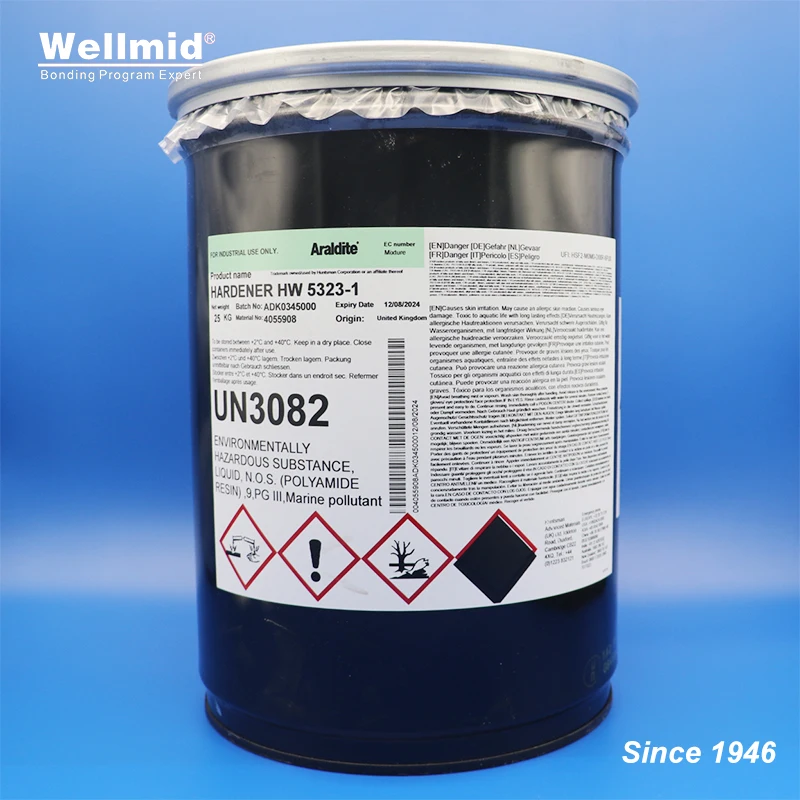 

HARDENER HW5323-1 Curing agent with ARALDITE AW139-1 resin combine into AB glue Waterproof Sea water resistance Super adhesive