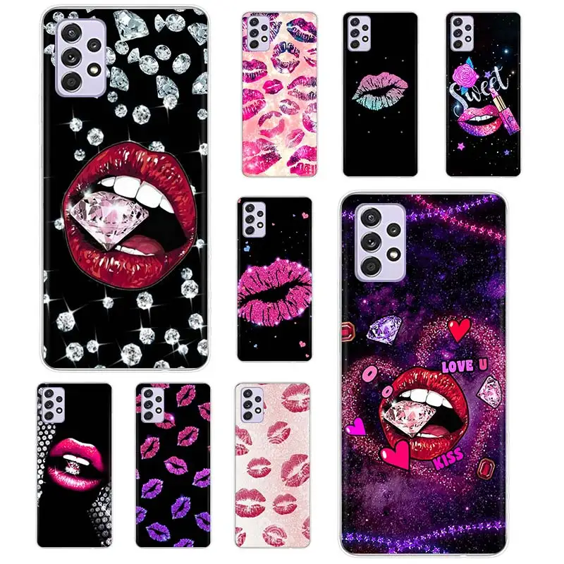 Case Funda For Samsung Galaxy A52s A52 A73 A51 A71 A72 A12 A22 A32 A02s A21S A31 A41 A11 A01 Sexy Kiss Lips Cover Coque
Case Funda For Samsung Galaxy A52s A52 A73 A51 A71 A72 A12 A22 A32 A02s A21S A31 A41 A11 A01 Sexy Kiss Lips Cover Coque