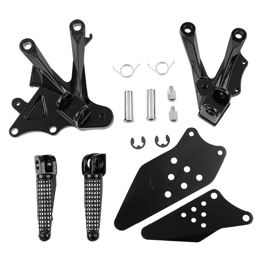 Комплект опор для ног мотоцикла, Передние Подножки для KAWASAKI ZX6R 2005-2008 ZX636 2005-2006
Комплект опор для ног мотоцикла, Передние Подножки для KAWASAKI ZX6R 2005-2008 ZX636 2005-2006