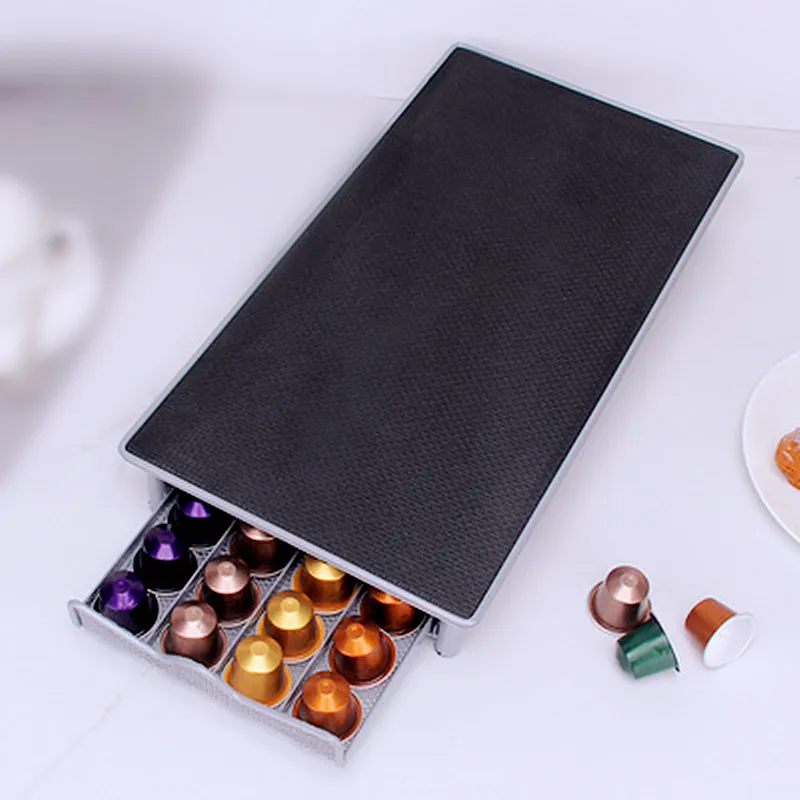 Coffee Capsule Drawer Holder For Nespresso Stand Display Black Rack kitchen Metal Plating Holders High-Capacity Storage 40PCS
Coffee Capsule Drawer Holder For Nespresso Stand Display Black Rack kitchen Metal Plating Holders High-Capacity Storage 40PCS
