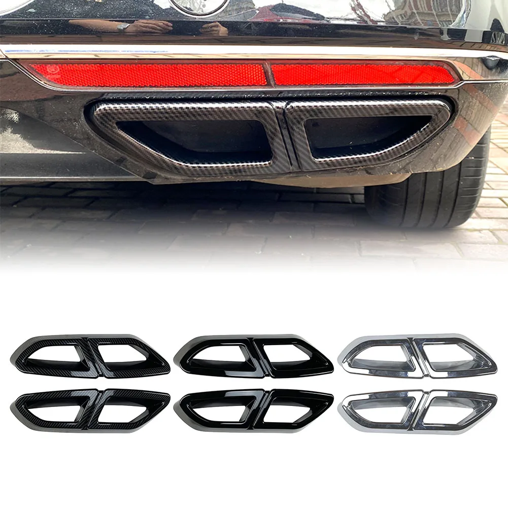 2Pcs Car Rear Exhaust Muffler Tail Pipe Decoration Cover Trim For VW Passat Variant B8 2016 2017 2018 2019
2Pcs Car Rear Exhaust Muffler Tail Pipe Decoration Cover Trim For VW Passat Variant B8 2016 2017 2018 2019