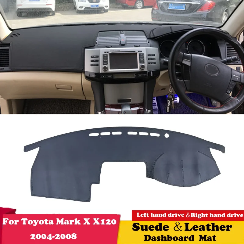 For Toyota Mark X 2004 2005 2006 2007 2008 X120 120 Suede Leather Dashmat Dashboard Cover Pad Dash Mat Carpet Car Accessories
For Toyota Mark X 2004 2005 2006 2007 2008 X120 120 Suede Leather Dashmat Dashboard Cover Pad Dash Mat Carpet Car Accessories