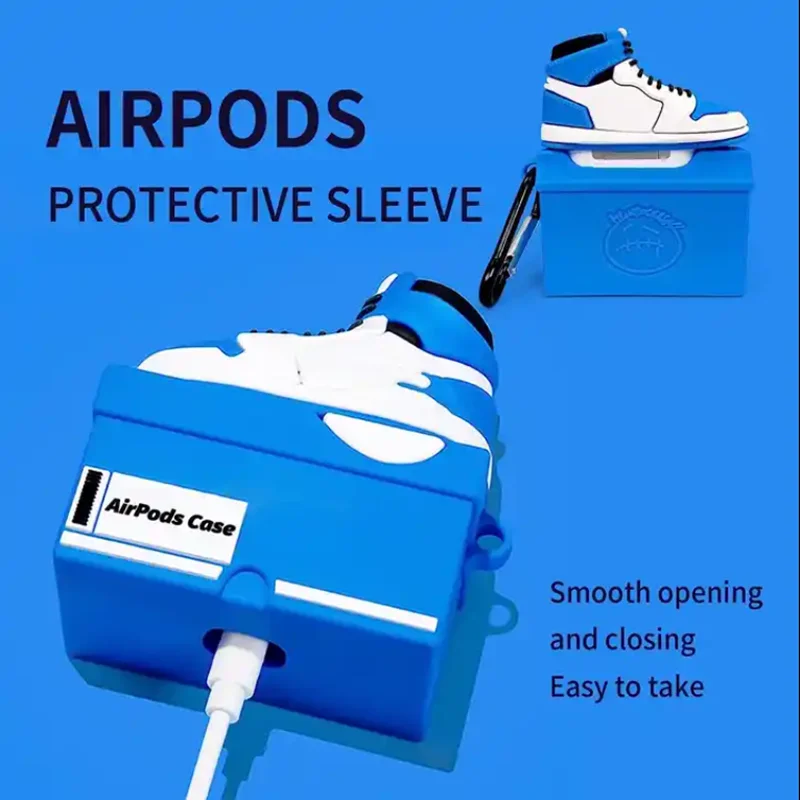 3D Cute Sneaker Sport Shoe Case for Apple Airpods 1 2 3 Headphone Earphone Protective Soft Silicone Cover For Air pod Pro Case
3D Cute Sneaker Sport Shoe Case for Apple Airpods 1 2 3 Headphone Earphone Protective Soft Silicone Cover For Air pod Pro Case