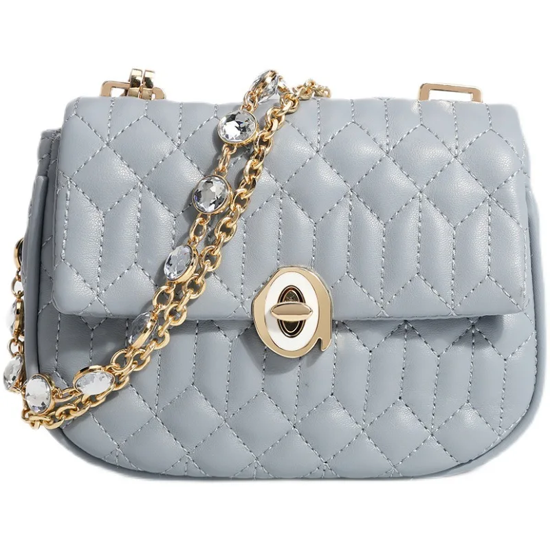 INS New Fashion Chains Women Shoulder Bag PU Leather Lady Handbags Female Crossbody Messenger Purse Blue Flap Handbag
INS New Fashion Chains Women Shoulder Bag PU Leather Lady Handbags Female Crossbody Messenger Purse Blue Flap Handbag