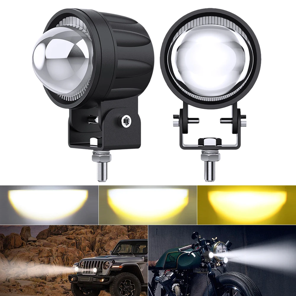 Universal Motorcycle LED Headlight Projector Lens FOR ATV Scooter Driving for Cafe Racer Light Auxiliary Spotlight Lamp
Universal Motorcycle LED Headlight Projector Lens FOR ATV Scooter Driving for Cafe Racer Light Auxiliary Spotlight Lamp