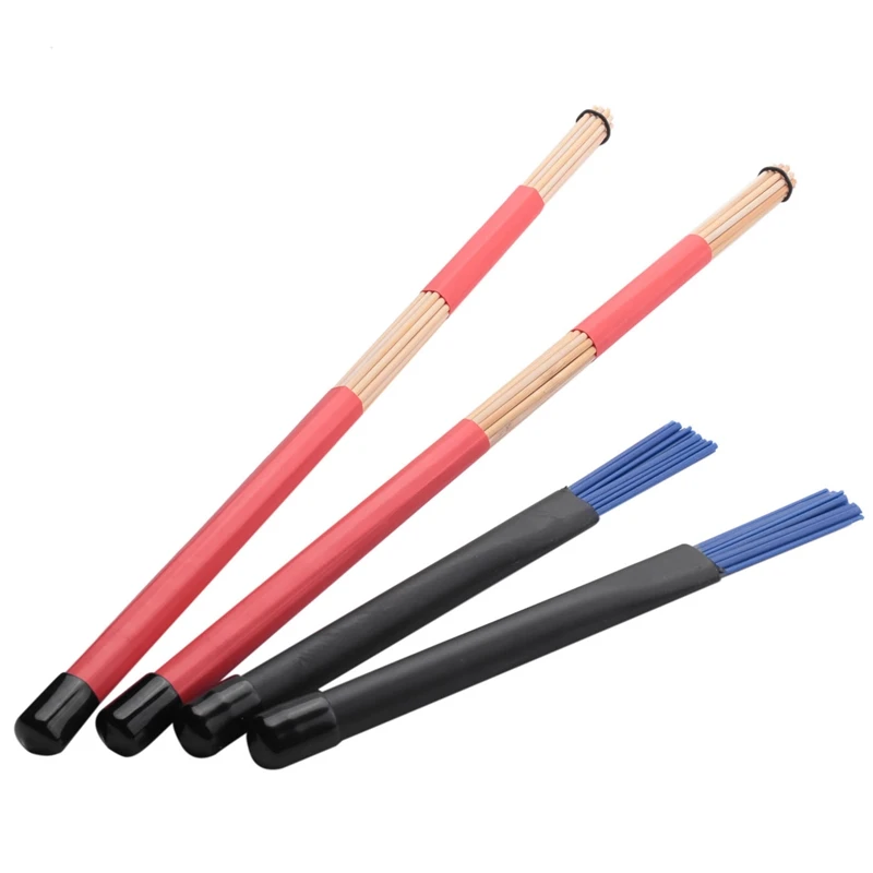 1 Pair 40Cm Bamboo Rod Drum Brushes Sticks For Jazz Folk Music &1 Pair Jazz Drum Brushes Retractable Drum Sticks 32Cm
1 Pair 40Cm Bamboo Rod Drum Brushes Sticks For Jazz Folk Music &1 Pair Jazz Drum Brushes Retractable Drum Sticks 32Cm