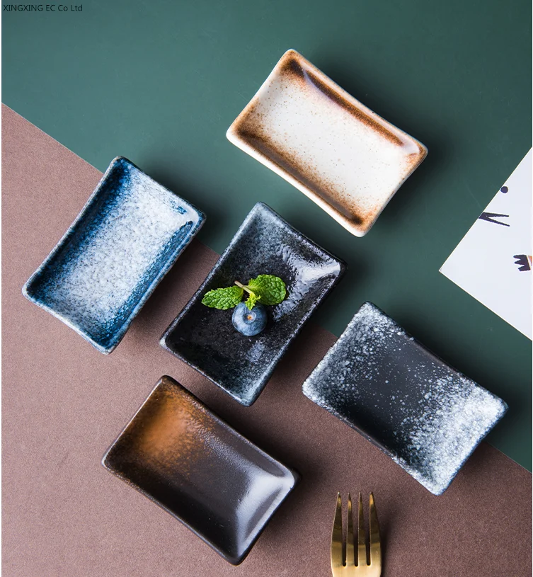 Ceramic Plate Snack Dishes Soy Sauce Dish Sushi Plate Household Japanese-style Ceramic Tableware Creative Round Seasoning Dish
Ceramic Plate Snack Dishes Soy Sauce Dish Sushi Plate Household Japanese-style Ceramic Tableware Creative Round Seasoning Dish
