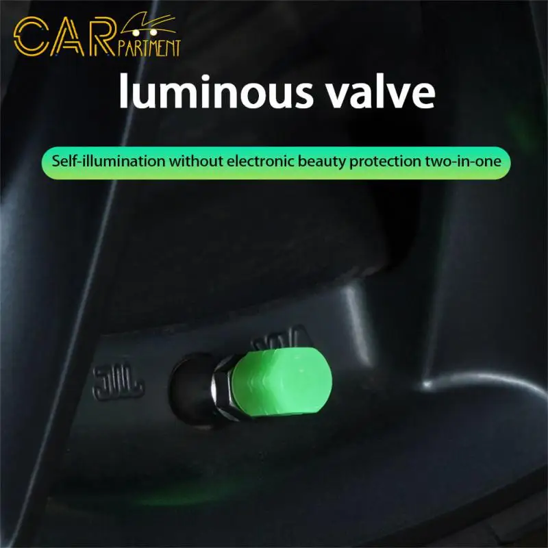 Durable Tire Air Nozzle Mini Luminous Stem Caps Glow-in-the-dark Car Valve Cover Car Accessories Luminous Valves Tire Valve Cap
Durable Tire Air Nozzle Mini Luminous Stem Caps Glow-in-the-dark Car Valve Cover Car Accessories Luminous Valves Tire Valve Cap