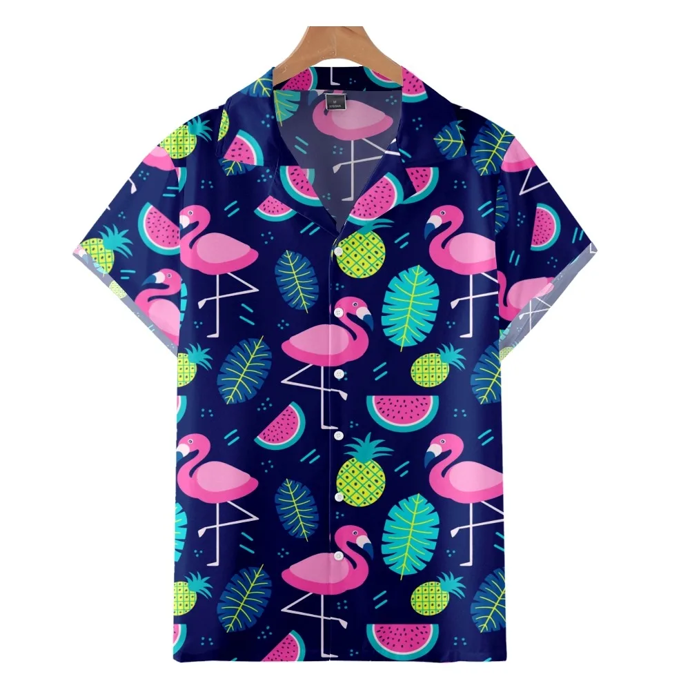 2022 Fashion Casual Hawaiian Beach Shirt, Fruit and Flamingo Vintage Print, Summer Cuban Collar Shirt for Men and Women
2022 Fashion Casual Hawaiian Beach Shirt, Fruit and Flamingo Vintage Print, Summer Cuban Collar Shirt for Men and Women
