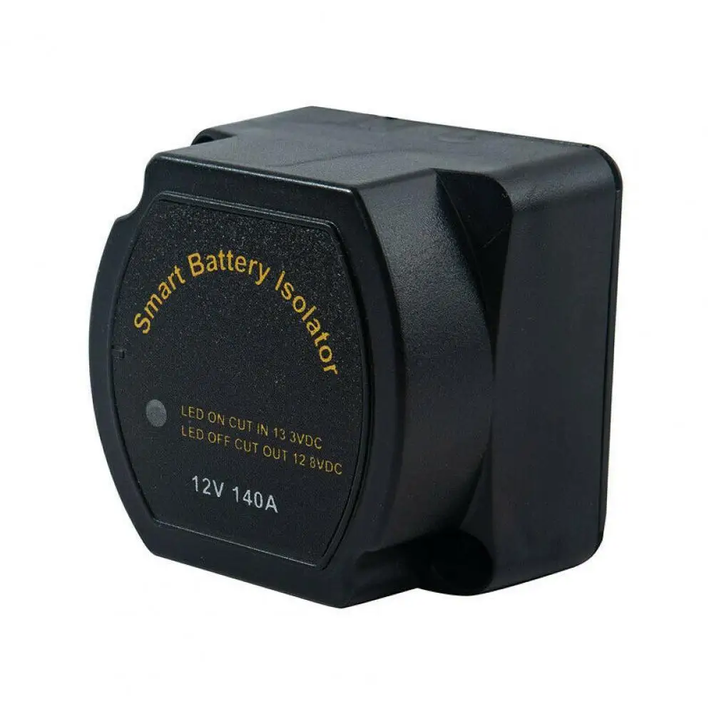 Practical Dual Battery Isolator Weather Resistant Water Resistant High Efficiency 12V 140A Dual Battery Smart Isolator
Practical Dual Battery Isolator Weather Resistant Water Resistant High Efficiency 12V 140A Dual Battery Smart Isolator