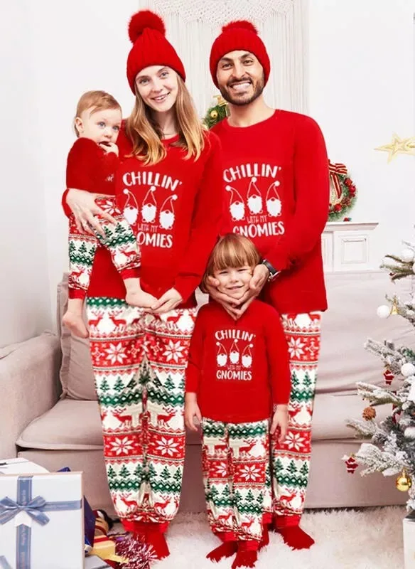 Family Matching Outfits Children Clothing Mom Kids Dad Christmas 2023 News Autumn Winter Kid Halloween Costume Baby Boy Clothes