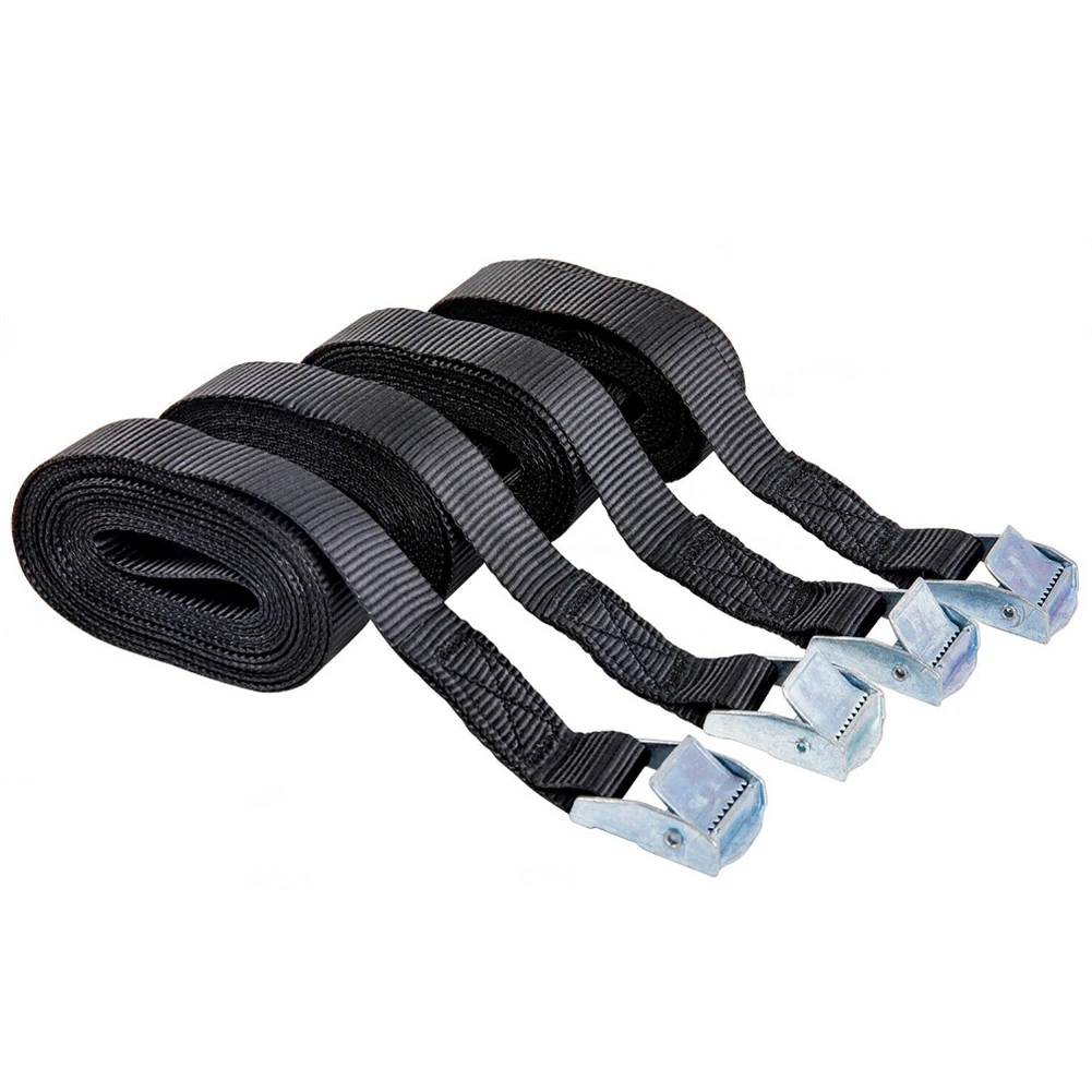4 PCS 5M Buckle Cam Tie Down Belts Cargo Straps Lugga Roof Rack Lashing Rope For Hooks Trailer Management Bungees Hand Tools
4 PCS 5M Buckle Cam Tie Down Belts Cargo Straps Lugga Roof Rack Lashing Rope For Hooks Trailer Management Bungees Hand Tools