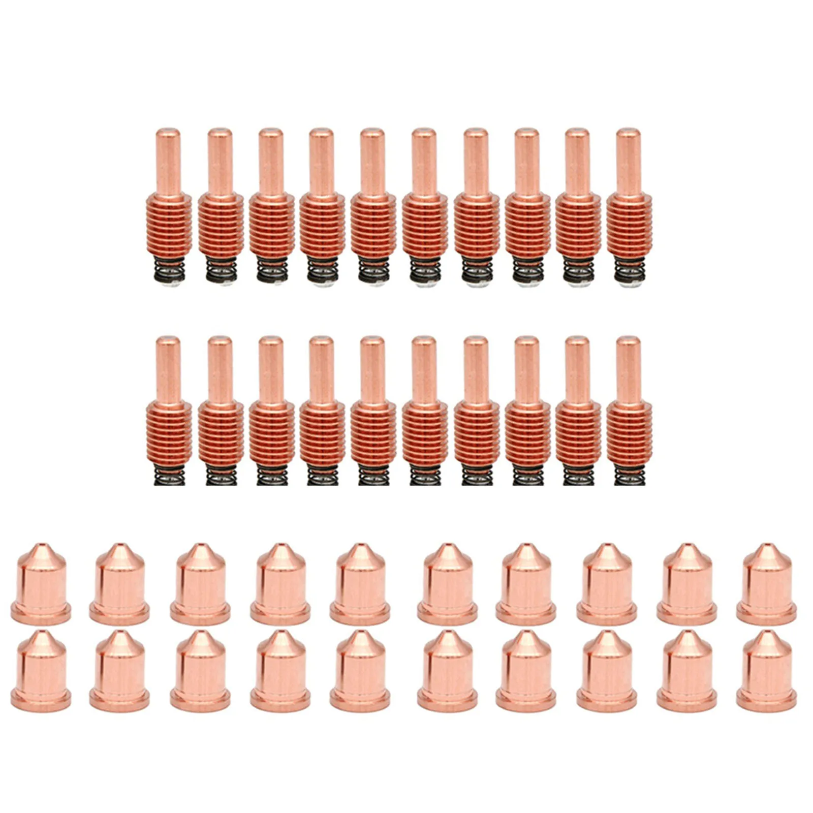 40pcs 220941 Plasma Tips 220842 Plasma Electrode Kit Brass Accessories For PMX 45XP 65 85 105 Welding Equipment Supplies Parts
40pcs 220941 Plasma Tips 220842 Plasma Electrode Kit Brass Accessories For PMX 45XP 65 85 105 Welding Equipment Supplies Parts