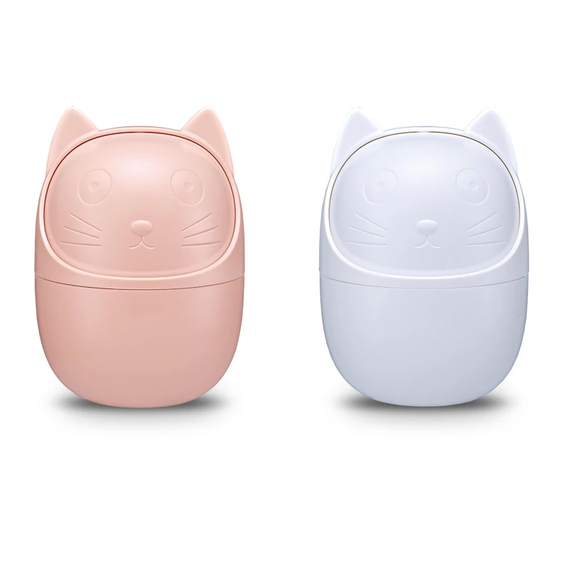 Cute Desktop Mini Flip Garbage Bucket Cartoon Small Trash Can with Cover
Cute Desktop Mini Flip Garbage Bucket Cartoon Small Trash Can with Cover