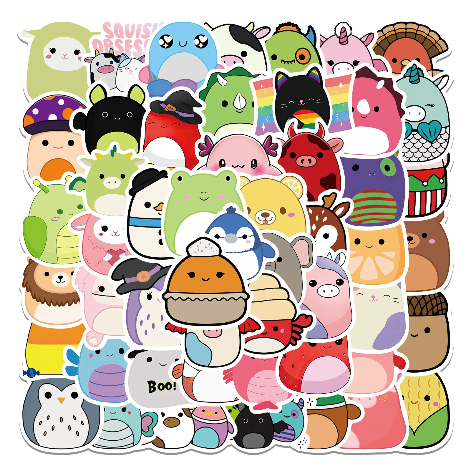 50pcs Cartoon Plush toys stickers Graffiti Decal For Snowboard Laptop Luggage Car Fridge Car-Styling Vinyl Home stickers
50pcs Cartoon Plush toys stickers Graffiti Decal For Snowboard Laptop Luggage Car Fridge Car-Styling Vinyl Home stickers