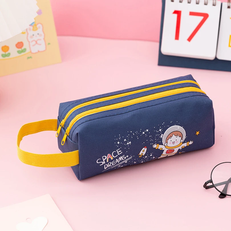Pencil Case Kawaii Astronaut Pencilcase Korean Stationery Astuccio Pencil Bag Estuche Para Lapices Trousse Scolaire Pencil Pouch
Pencil Case Kawaii Astronaut Pencilcase Korean Stationery Astuccio Pencil Bag Estuche Para Lapices Trousse Scolaire Pencil Pouch
