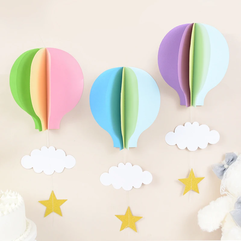 3D Hot Air Balloon Decoration Balloon Cloud Paper Hanging Pendant for Wedding Birthday Party Home Kids Room Decor Baby Shower 7z
3D Hot Air Balloon Decoration Balloon Cloud Paper Hanging Pendant for Wedding Birthday Party Home Kids Room Decor Baby Shower 7z