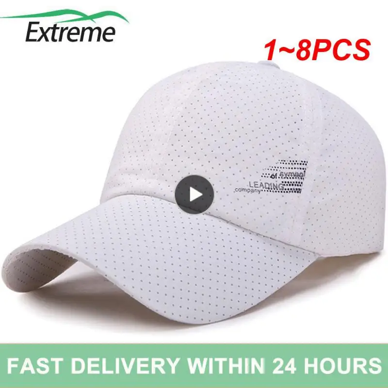 1~8PCS New Quick-drying Women's Men's Golf Fishing Hat Summer Outdoor Sun Hat Adjustable Unisex Baseball
1~8PCS New Quick-drying Women's Men's Golf Fishing Hat Summer Outdoor Sun Hat Adjustable Unisex Baseball