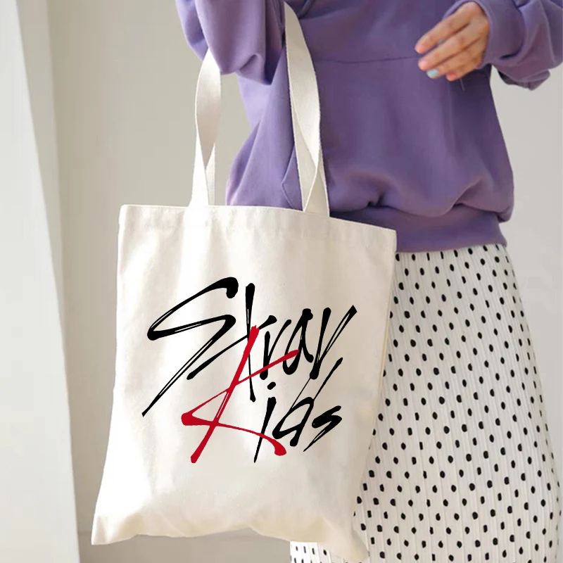Корейская сумка Kpop Stray Graphics в стиле панк повседневная уличная на плечо хип-хоп