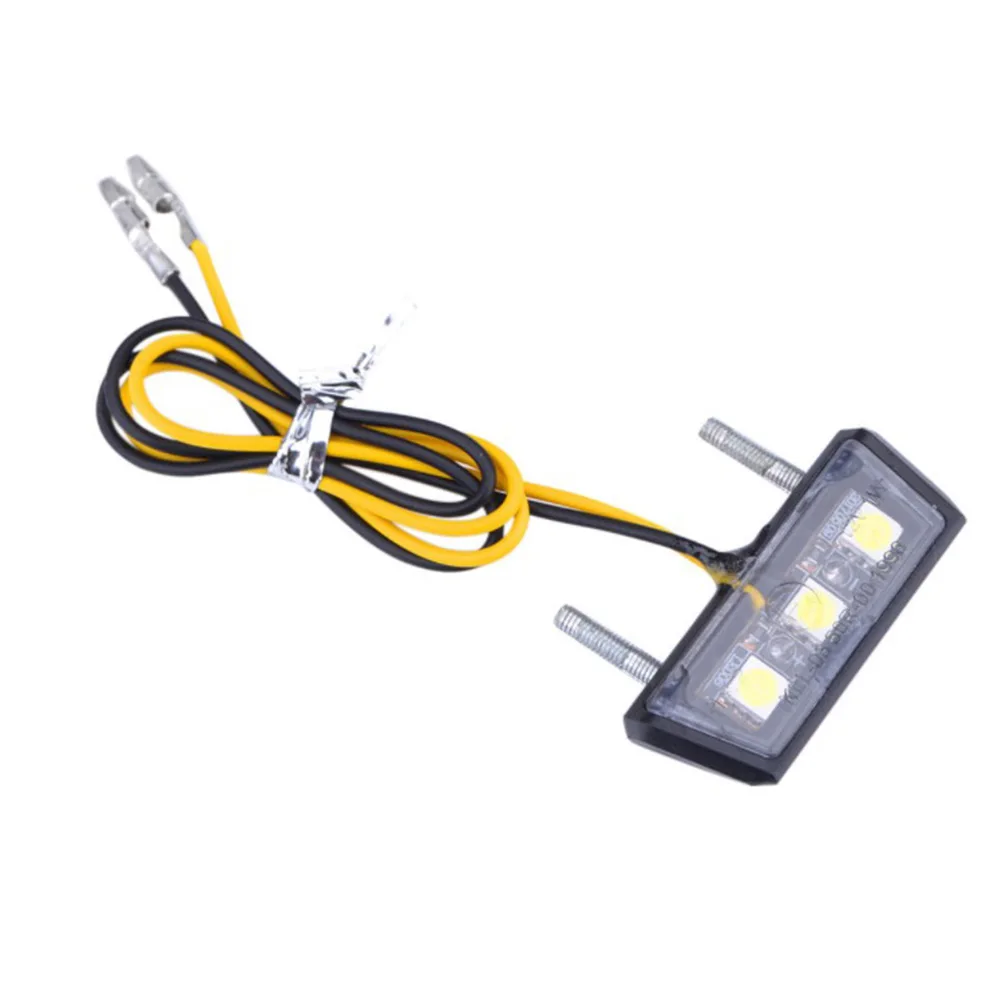 LED Light License Plate Light Black Durable Plastic Practical To Use Universal Quality Is Guaranteed Practical
LED Light License Plate Light Black Durable Plastic Practical To Use Universal Quality Is Guaranteed Practical