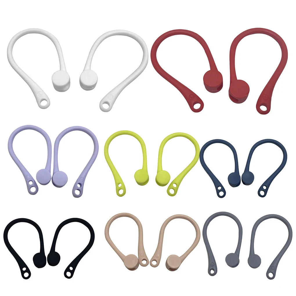 

Earphone Anti-lost Hook Bluetooth-compatible Headphone Anti-lost Hanger Wireless Headset Anti-drop Holder Hook White